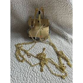 451-050 Franz Hermle Mechanical Brass Clock Movement With Chains H