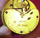 03738 Frodsham Detached Fmsz Mvt. Lever Charles Watch Pocket Vintage 47mm Ad
