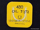 Geneve Universal Click 430 71-72 Cal. Vintage Spring Part