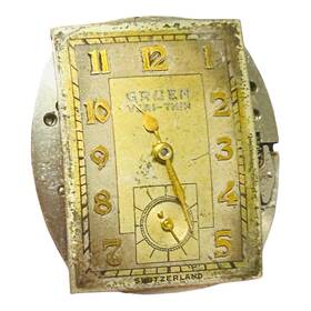 Gruen 831148 Veri-thin Watch Movement 15 Jewels Switzerland Good Balance