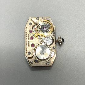 Cal-153 Gruen Vintage Ladies Guild 15j Cal 153 Mechanical Watch Movement - Ticking