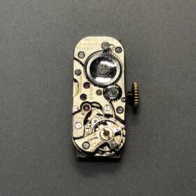 Cal-676 Gruen Vintage Ladies Guild 17j Cal 676 678 Mechanical Watch Movement - Ticking
