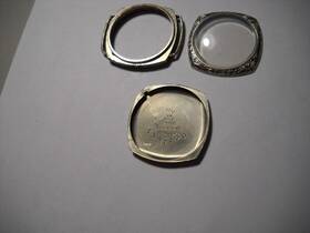 754l Gruen Guild 5277 14k Gold Filled Warsword Wristwatch Case 10/0 Exellent Conditio