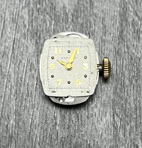 Hamilton 807510a Vintage 750 17 Jewels Manual Wind Ladies Watch Movement- Parts/repair