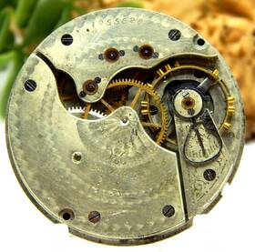 109-d Hampden Antique Pocket Watch Movement Grade 109 D M3 16 Size 15 Jewel Open Face