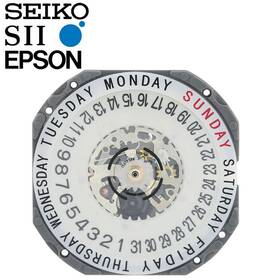 Hattori Vj55 New Japan Seiko Sii / Tmi Epson Watch Movement 12 1/2 Ligne 3 Hands D6