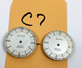 Henriline Ebosa-1553 Lot Carlisle Watch Co Ebosa Eb1553 Swiss 1 Runs Spare Part Repair Read