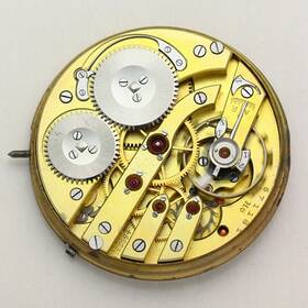 Iwc 671181 H6 Cal. 66 Savonnette 55231 19 Lignes Pocket Watch Movement Ca. 1916