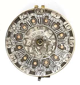 1759 J.samson #5441 J. London Elaborate Verge Fusee Pocket Watch Movement - Dates #688