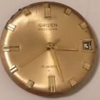 N510ca Jewels Wrist Watch Gruen Movement Working Mens Vintage Cal. 17