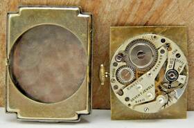 D1611 Kingston Vintage 7 Jewel Mens Wrist Watch Movement With Dial And Hands
