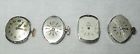 Wtc-375 Ladies 4 Vintage Parts Lot Movements Gruen Repair Watch