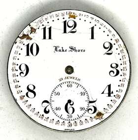 173654 Lake Shore Pwm Swiss Fake 16s 21 Jewel - Montgomery Dial #711