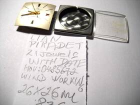 0485672 Lian Piradet 836l 21 Jewels German Case Movement Wind And Working