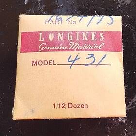 1675 Longines 1674/1675 431 Upper And Lower Winding Whl Bushing Watch Repair Part #1674/1675