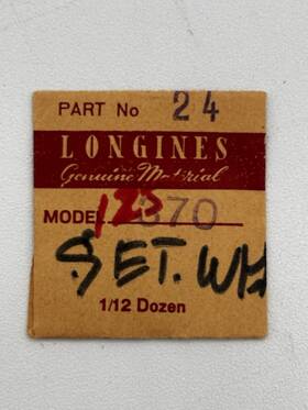 Longines 370-24 Part #24 Cal 370 Set Spring