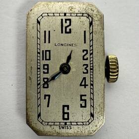 4417110 Longines 7.48 Movement For Parts Repair Vtg