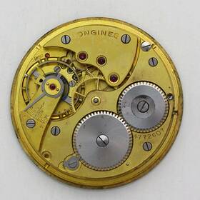 Longines 4772607 Caliber 18.80 18 1/2 Lignes Pocket Watch Movement And Dial Ca. 1928