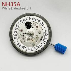 Nh35 Malkit 313044852888 Japan Genuine Automatic Mechanical Movement High Accuracy 24 Jewels Mod Wat