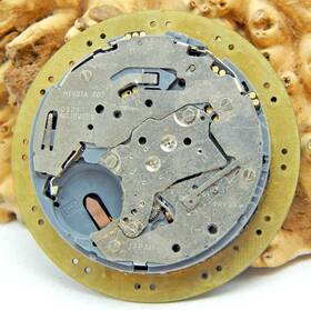 0s21 Miyota Vintage Large 30.4mm Mens Wrist Watch Chronograph Movement