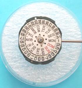 Miyota 2000a Nos Citizen Daydate 3 Movement. Sets And Runs Keeps Time 24 Hrs. Tested