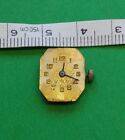 5y30d Miyota Nos Watch Movement. Used Gold Dial Hands. Sets Runs Keeps Time