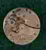 M509 Model1891 Grade Waltham Vintage 0s No 61 Pocket Watch Movement 7j Dial Runs Parts Repair