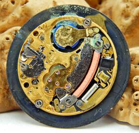 210.001 Movado 210001 Vintage Museum Eta 8 Jewel Quartz Mens Wrist Watch Movement