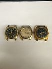Movements Repair Elgin Parts Cases Three -
