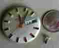 N89633 Jewel Jules Jurgensen Jurgenson Vintage Watch Movement Automatic Day Date Working 17 J
