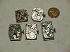 O-444 Mimo Gotham 5 Mens Fancy Wrist Watch Movements Parts Repair Steampunk