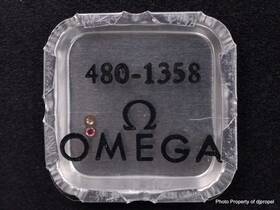 1358 Omega Vintage Original Lower Escape Cap Jewel Part #1358 For Cal 480