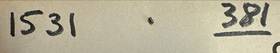 Omega 1531 Vintage Original Date Corrector Tube #1531 For Cal.381