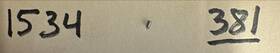 Omega 1534 Vintage Original Month Corrector Tube Part #1534 For Cal.381