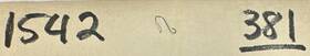 Omega 1542 Vintage Original Moon Phase Jumper Spring Part #1542 For Cal.381