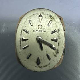 Omega 19163654 Mechanical Manual Watch Movement 483 17 Jewels Brass