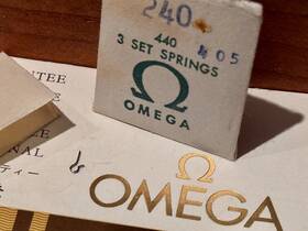 Omega 405-440 Vintage Watch Set Spring Part To 240 241 242 244 250 252 13.5 Ligne