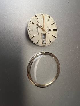 9513918 Omega Vintage Swiss Wrist Watch Movement For Repair Or Spare Parts