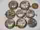 P-193 P-75 8 Vintage Mens Wrist Watch Movements 7 Tick Parts Repair Steampunk
