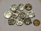 P-199 As970 10 As 970 Wrist Watch Movements 6 Tick Parts Repair Steampunk