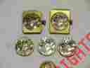 P-369 Waltham 5 Vintage 15j 21mm 10 0s Wrist Watch Movements Parts Repair
