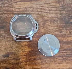 Panerai Op6761 Luminor Firenze 1860 Oem Watch Case 44mm Stainless With Extras