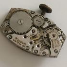 Parts Wrist Bulova Deco Watch Cal. Art 6ae Ladies 17j Vintage Movement Running