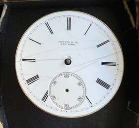 68963 Patek Philippe Rare Tiffany Co Swiss Pocket Watch Movement #68963 Repairs 39mm