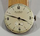 Paul Buhre Vintage Antimagnetique Working Wristwatch Movement Crystal