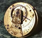 1800s Pocket Fusee Design Jos Johnson Rack Lever Watch Movement 47mm Fancy