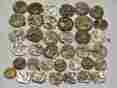 Q-289 Unbranded 37 Vintage Partial Watch Movements Parts Repair Steampunk