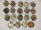Q-772 Unbranded 18 Vintage Ladies Watch Movements Parts Repair Steampunk