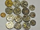 Q-890 Elgin 15 Partial Watch Movements Parts Repair Steampunk