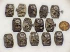 Q-905 Unbranded 14 Vintage Ladies Watch Movements Parts Repair Steampunk